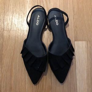 Aldo slingback flats